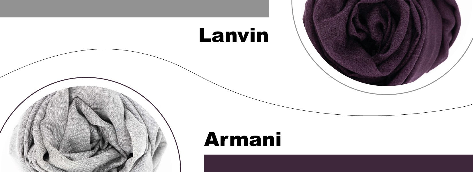 Sciarpe Armani & Lanvin a prezzi Outlet