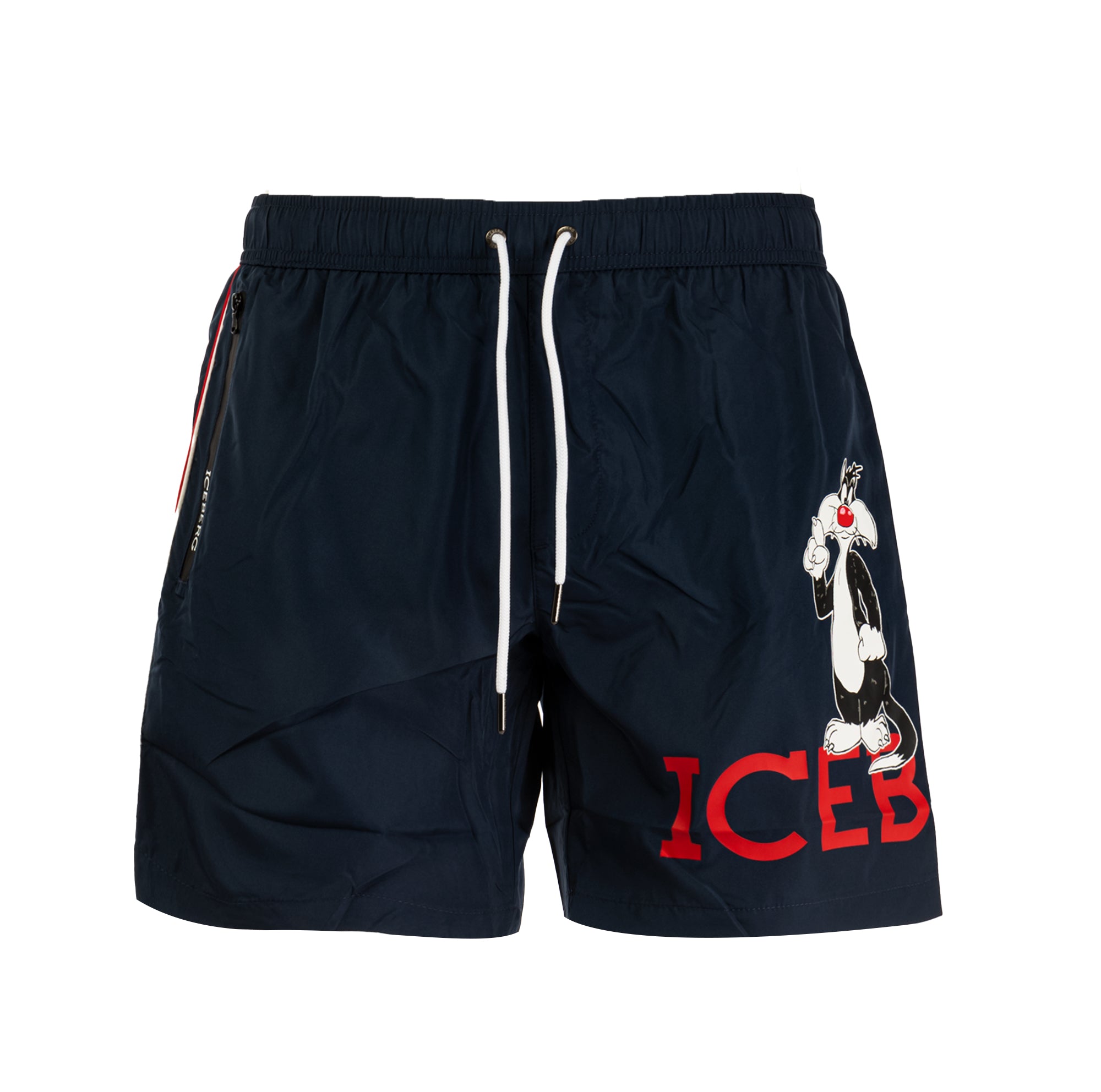 iceberg | costume boxer mare tinta unita da uomo