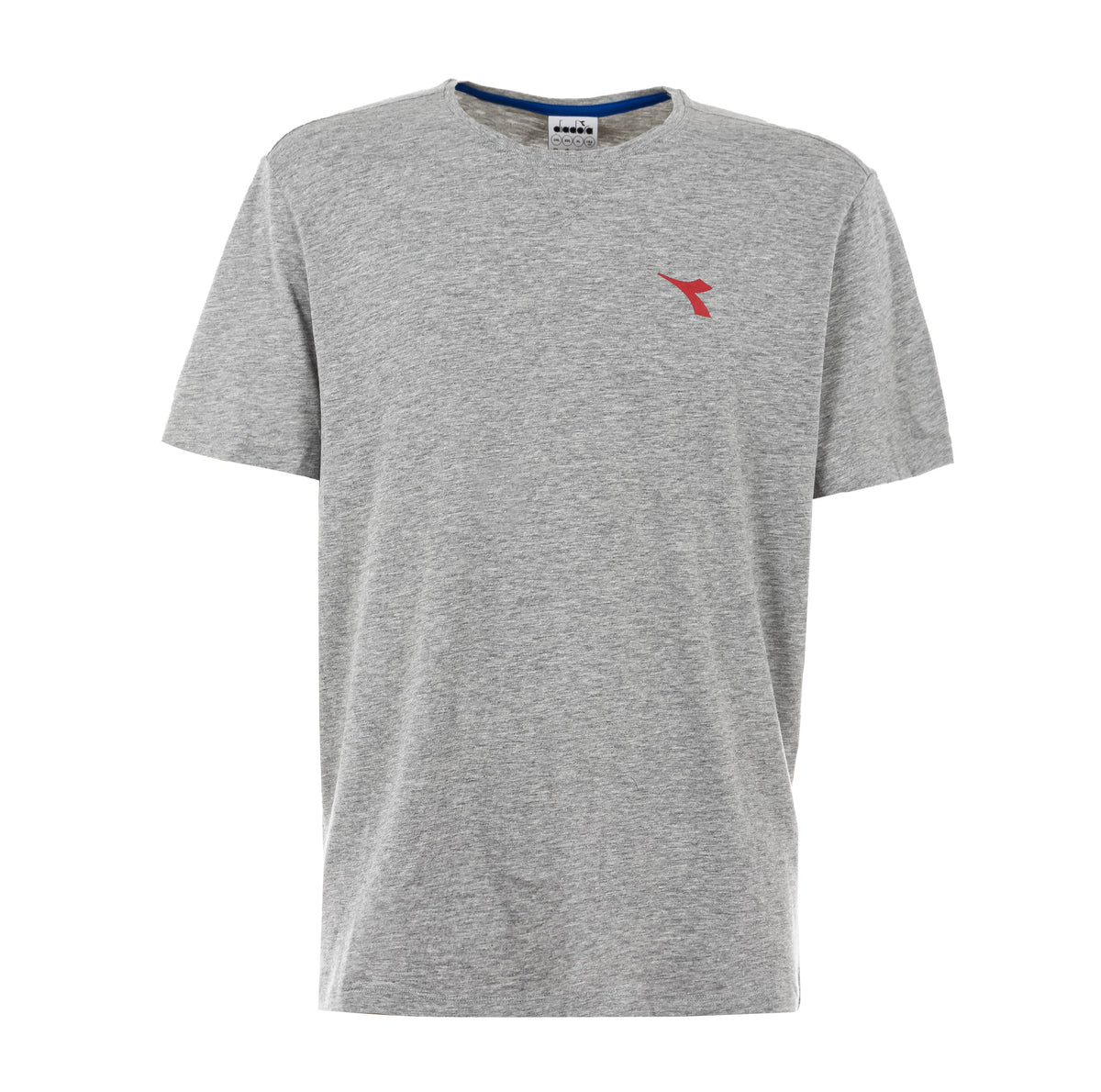 DIADORA | T-Shirt Sportiva manica corta light middle grey melange Uomo | 102.172687.01