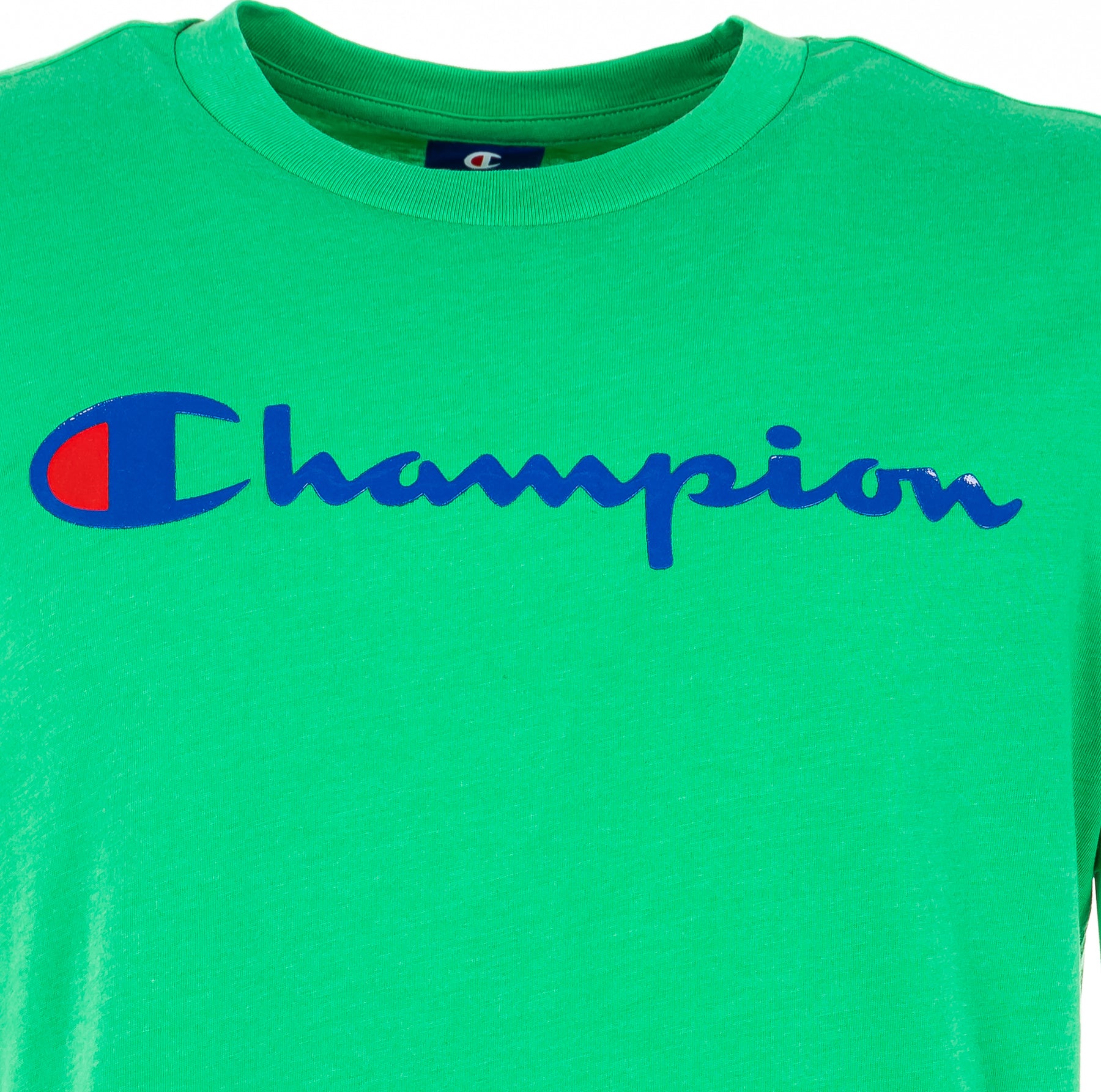 CHAMPION | T-Shirt Sportiva manica corta verde Uomo | 211268