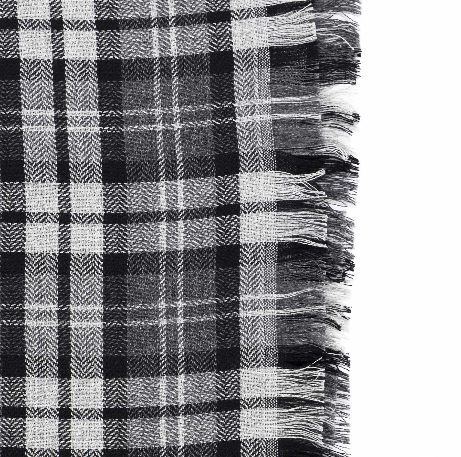 MALO | Sciarpa lana grigio,nero | MALO-LA-12